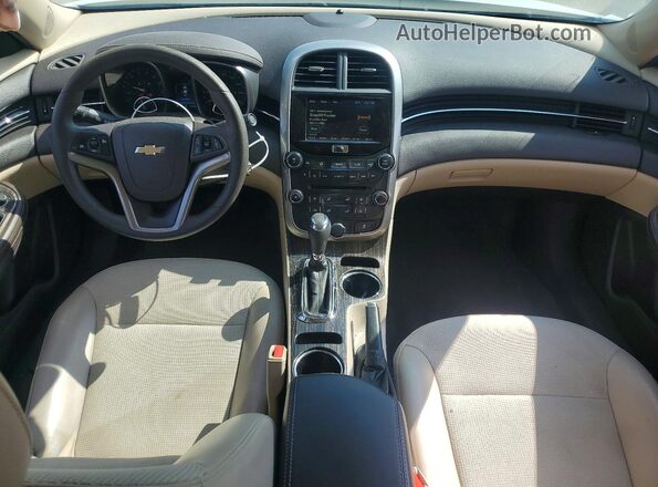 1G11C5SAXGF100900 2016 CHEVROLET MALIBU White Вид панелі приладів