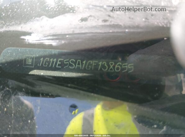 1G11E5SA1GF138655 2016 CHEVROLET MALIBU Silver Widok komory silnika