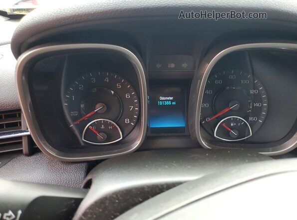 1G11E5SA4GU132098 2016 CHEVROLET MALIBU Синий Вид щитка приборов