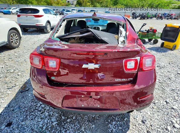 1G11E5SA8GF112022 2016 CHEVROLET MALIBU Burgundy Widok z tyłu