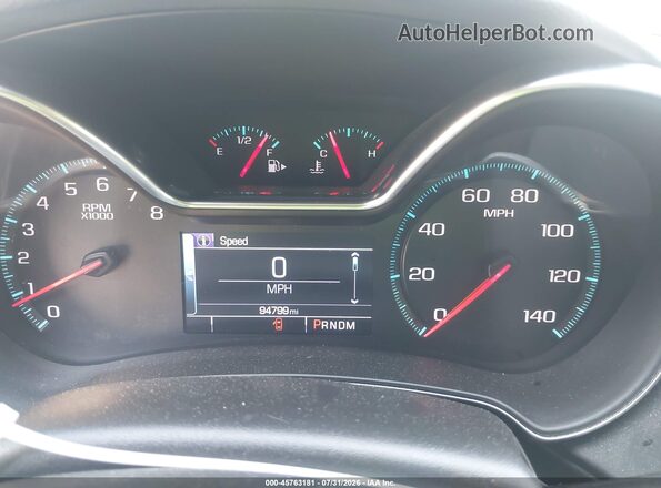1G11Z5S33HU212211 2017 CHEVROLET IMPALA Black Հետևի նստատեղերի տեսք