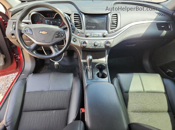 1G11Z5SA6KU146985 2019 CHEVROLET IMPALA Red Vista del salpicadero