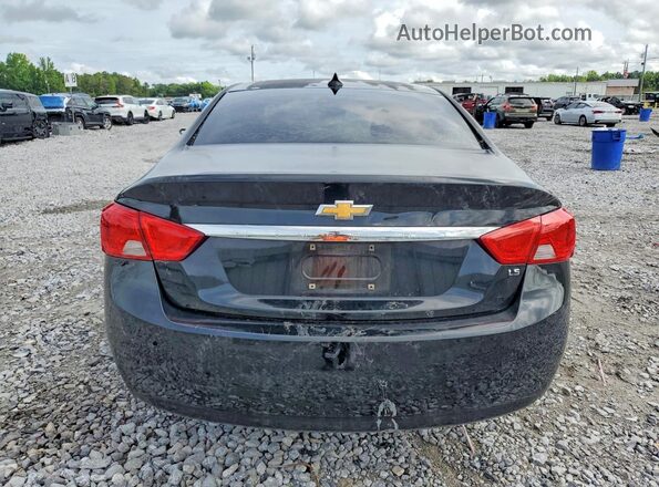 1G11Z5SA7GU133458 2016 CHEVROLET IMPALA Black Vista trasera