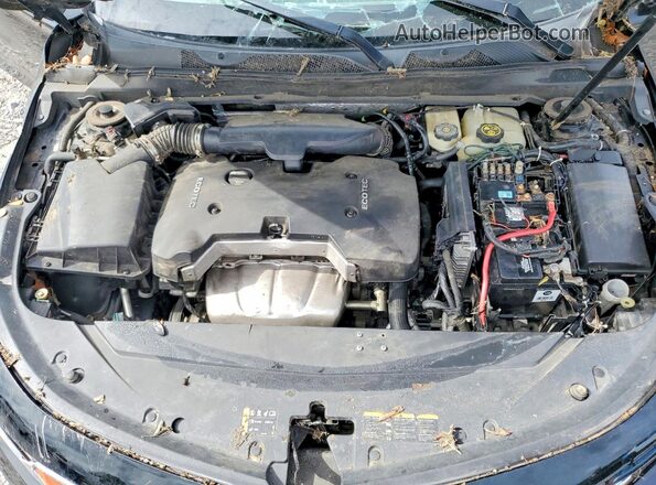 1G11Z5SA7GU133458 2016 CHEVROLET IMPALA Black Vista interior trasera