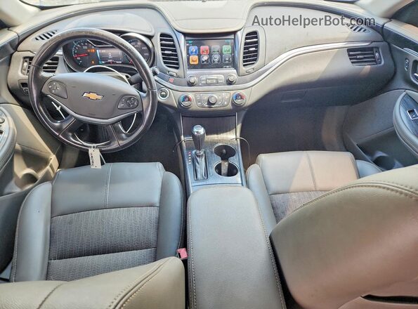 1G11Z5SAXKU136170 2019 CHEVROLET IMPALA Белый Вид панели приборов
