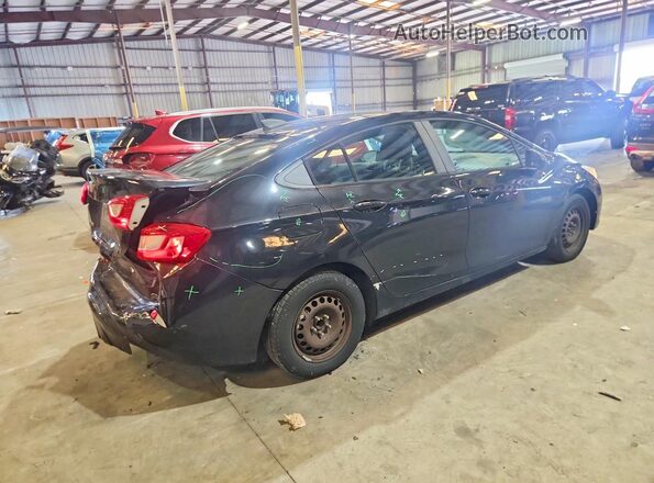 1G1BB5SM8G7319026 2016 CHEVROLET CRUZE Black Задня права чверть