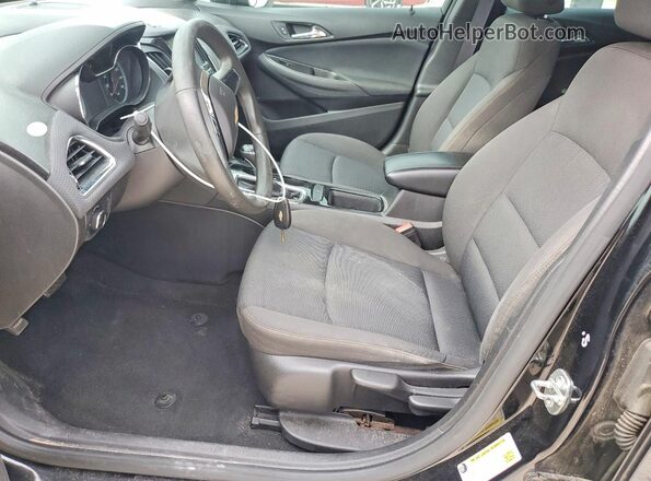 1G1BC5SM0G7250717 2016 CHEVROLET CRUZE Black Widok wnętrza z przodu