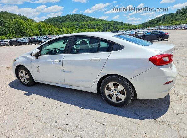 1G1BC5SM0H7165264 2017 CHEVROLET CRUZE White Trasero izquierdo