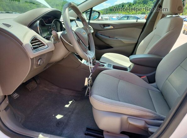 1G1BC5SM0H7165264 2017 CHEVROLET CRUZE White Vista interior delantera