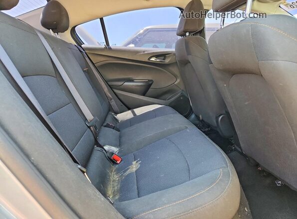 1G1BC5SM0H7170934 2017 CHEVROLET CRUZE Silver Հետևի նստատեղերի տեսք