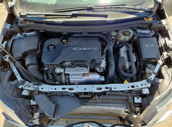 1G1BC5SM0H7170934 2017 CHEVROLET CRUZE Silver Սալոնի հետևի տեսք