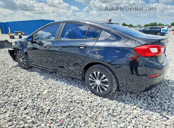 1G1BC5SM0H7186468 2017 CHEVROLET CRUZE Черный Задняя левая четверть