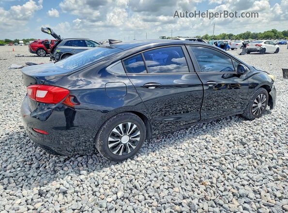 1G1BC5SM0H7186468 2017 CHEVROLET CRUZE Черный Задняя правая четверть