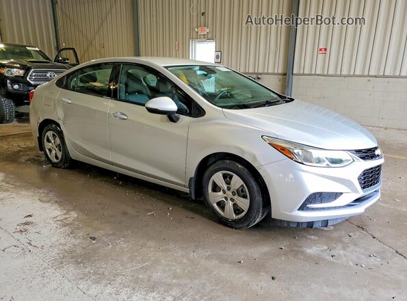 1G1BC5SM0H7199527 2017 CHEVROLET CRUZE Silver Przód prawy