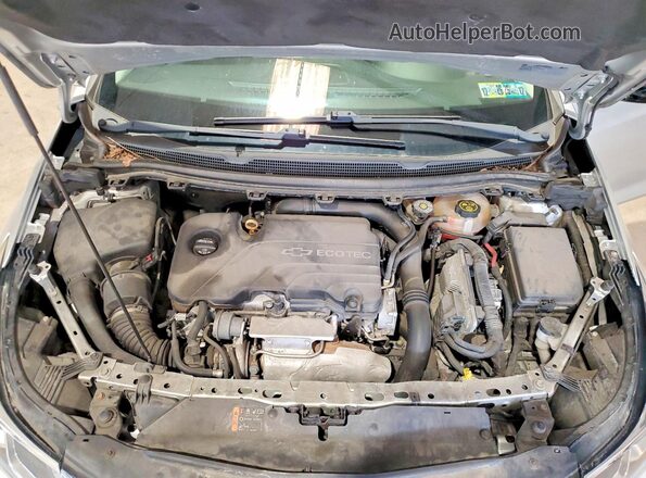 1G1BC5SM0H7199527 2017 CHEVROLET CRUZE Silver Widok wnętrza z tyłu