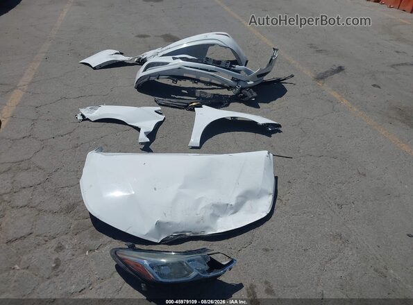 1G1BC5SM0J7127541 2018 CHEVROLET CRUZE White Widok zestawu wskaźników