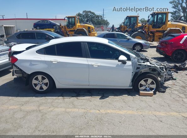 1G1BC5SM0J7127541 2018 CHEVROLET CRUZE White Widok wnętrza 360 stopni