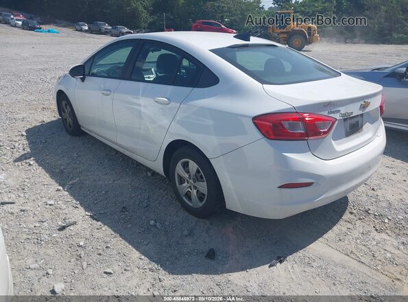1G1BC5SM0J7205591 2018 CHEVROLET CRUZE White Tył lewy