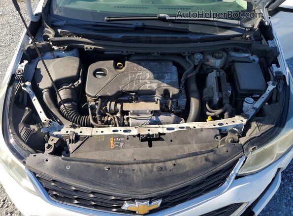 1G1BC5SM0J7225050 2018 CHEVROLET CRUZE White უკანა სალონის ხედი
