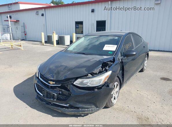 1G1BC5SM1G7281135 2016 CHEVROLET CRUZE Black Widok z przodu