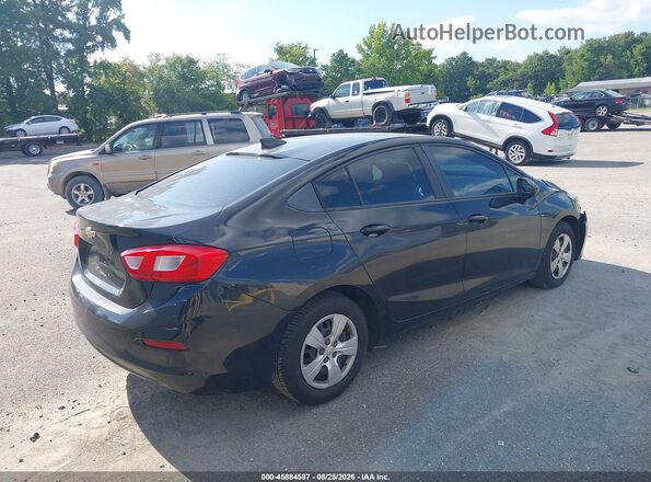 1G1BC5SM1G7281135 2016 CHEVROLET CRUZE Black Tył prawy