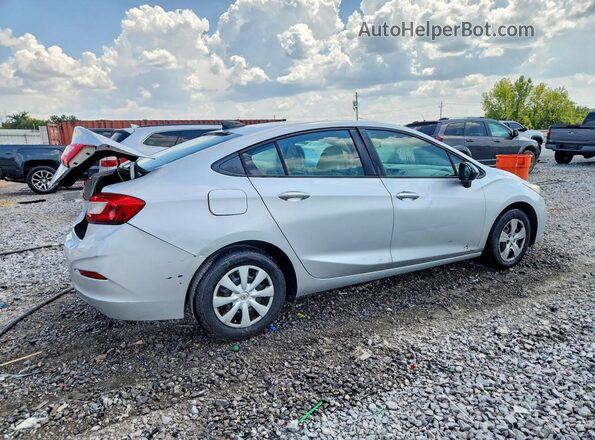 1G1BC5SM1H7179271 2017 CHEVROLET CRUZE Silver Հետևի աջ