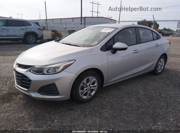 1G1BC5SM1K7148089 2019 CHEVROLET CRUZE Silver Front left