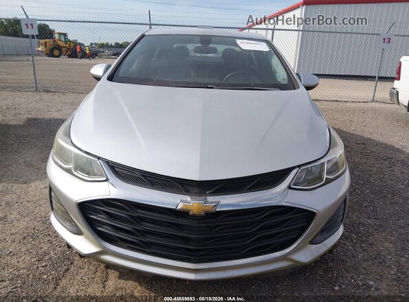 1G1BC5SM1K7148089 2019 CHEVROLET CRUZE Silver Front view