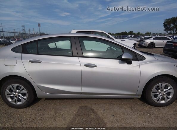 1G1BC5SM1K7148089 2019 CHEVROLET CRUZE Silver Rear interior view