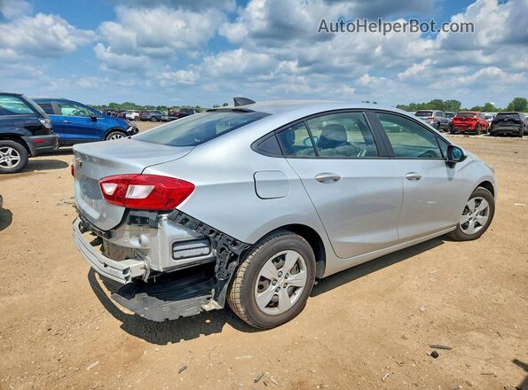 1G1BC5SM2H7264961 2017 CHEVROLET CRUZE Silver უკანა მარჯვენა