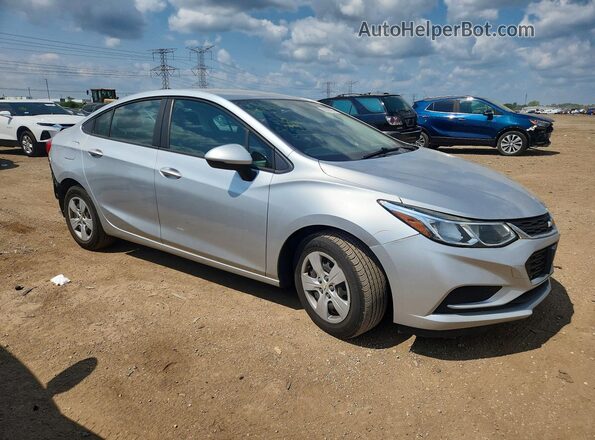 1G1BC5SM2H7264961 2017 CHEVROLET CRUZE Silver წინა მარჯვენა