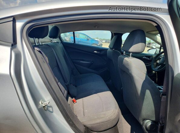 1G1BC5SM2H7264961 2017 CHEVROLET CRUZE Silver უკანა სავარძლების ხედი