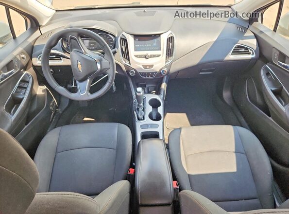 1G1BC5SM2H7264961 2017 CHEVROLET CRUZE Silver წინა პანელის ხედი