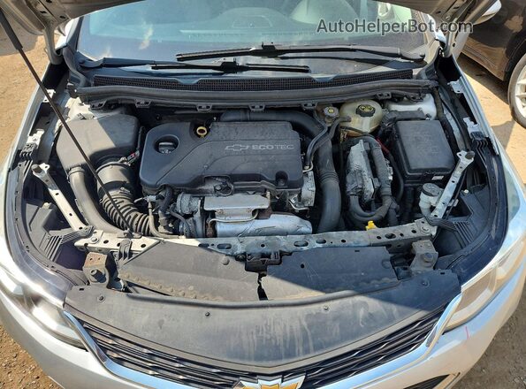 1G1BC5SM2H7264961 2017 CHEVROLET CRUZE Silver უკანა სალონის ხედი
