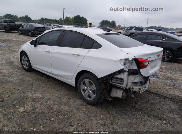 1G1BC5SM2J7189488 2018 CHEVROLET CRUZE White Հետևի ձախ