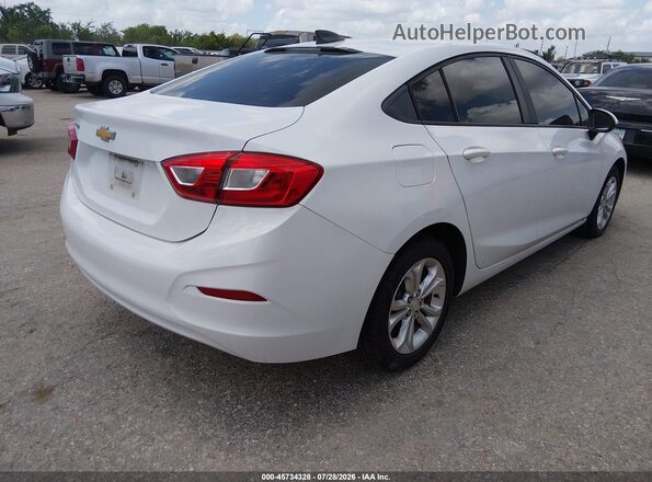1G1BC5SM2K7102352 2019 CHEVROLET CRUZE Silver Rear right