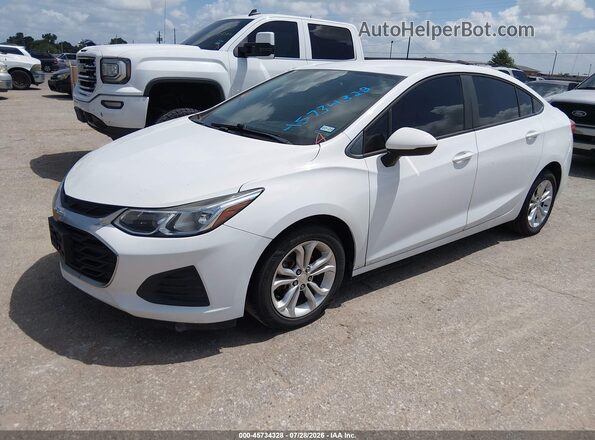 1G1BC5SM2K7102352 2019 CHEVROLET CRUZE Silver Front left