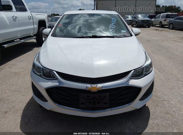 1G1BC5SM2K7102352 2019 CHEVROLET CRUZE Silver Instrument cluster view