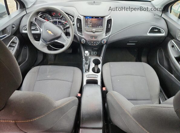1G1BC5SM2K7148053 2019 CHEVROLET CRUZE Silver Առջևի վահանակի տեսք