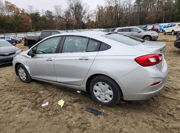 1G1BC5SM2K7148053 2019 CHEVROLET CRUZE Silver Հետևի ձախ