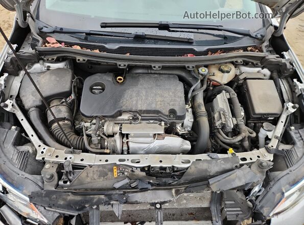 1G1BC5SM2K7148053 2019 CHEVROLET CRUZE Silver Սալոնի հետևի տեսք
