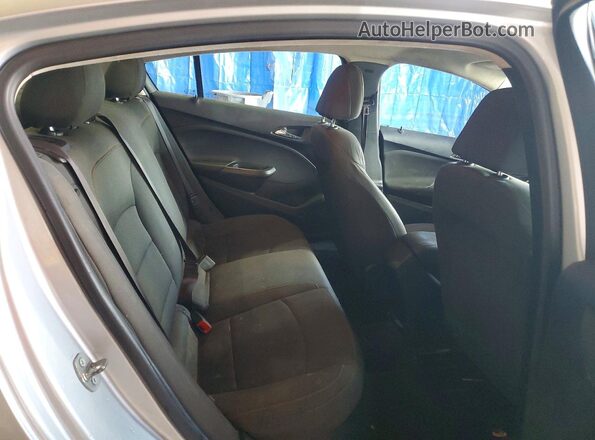 1G1BC5SM3H7247957 2017 CHEVROLET CRUZE Silver უკანა სავარძლების ხედი