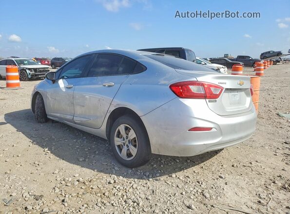 1G1BC5SM3J7125976 2018 CHEVROLET CRUZE Silver უკანა მარცხენა