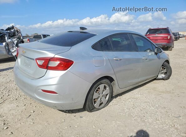 1G1BC5SM3J7125976 2018 CHEVROLET CRUZE Silver უკანა მარჯვენა