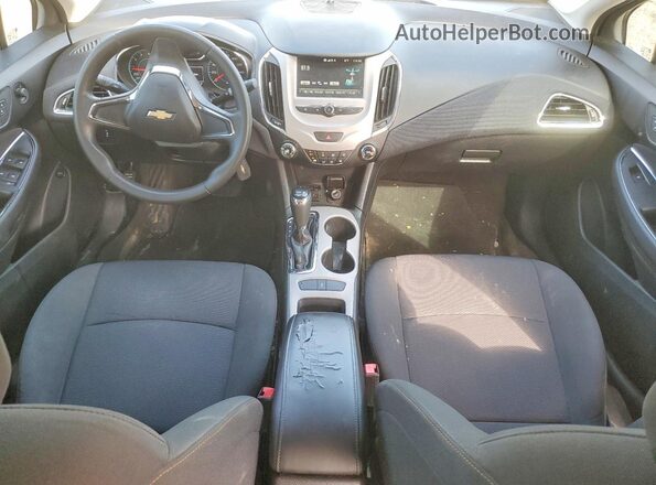 1G1BC5SM3J7125976 2018 CHEVROLET CRUZE Silver წინა პანელის ხედი