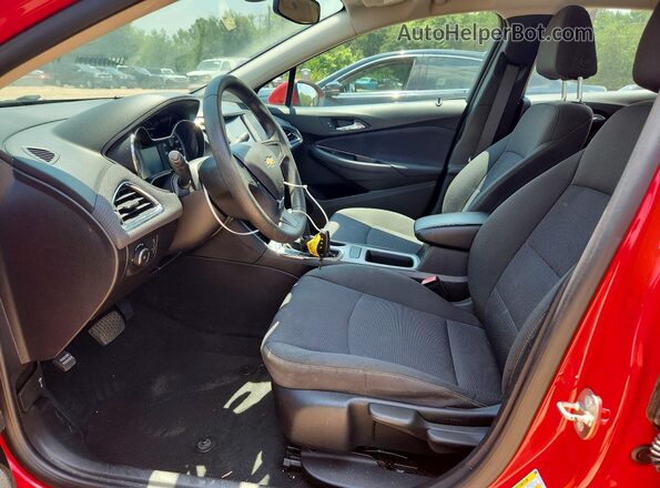 1G1BC5SM3J7187992 2018 CHEVROLET CRUZE Red Vista interior delantera