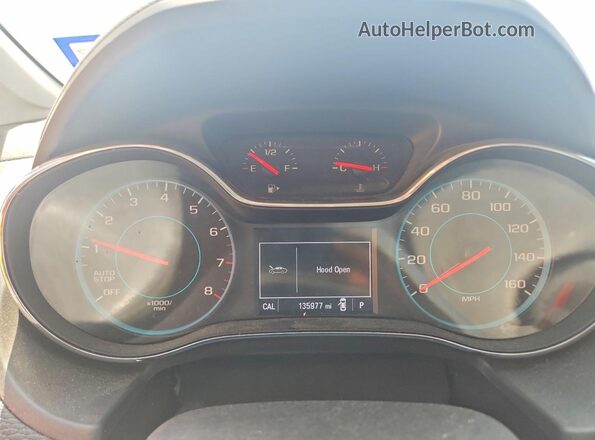 1G1BC5SM3J7207822 2018 CHEVROLET CRUZE Silver Widok zestawu wskaźników