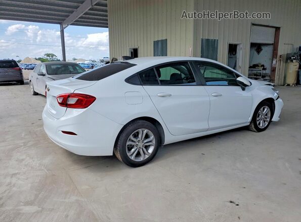 1G1BC5SM3K7113389 2019 CHEVROLET CRUZE Белый Задняя правая четверть