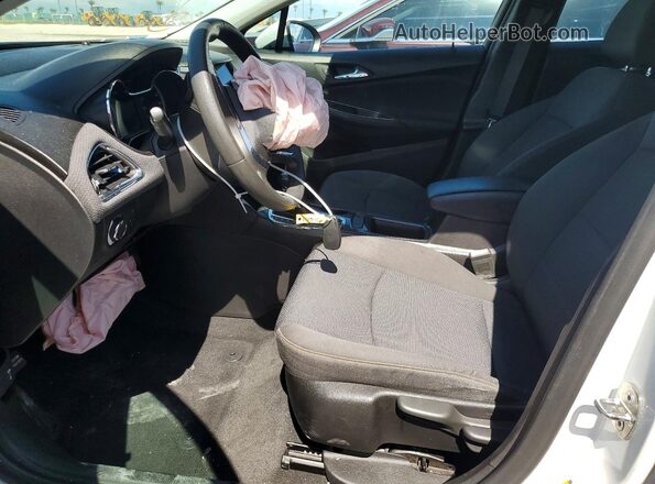 1G1BC5SM3K7113389 2019 CHEVROLET CRUZE Белый Вид салона спереди