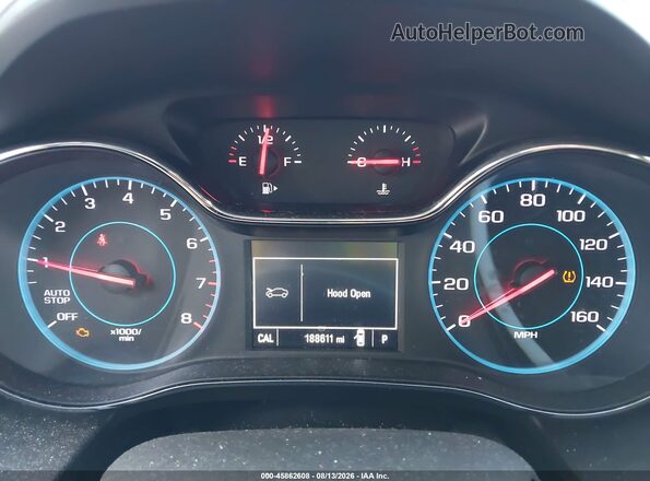 1G1BC5SM4G7238098 2016 CHEVROLET CRUZE Red Հետևի նստատեղերի տեսք